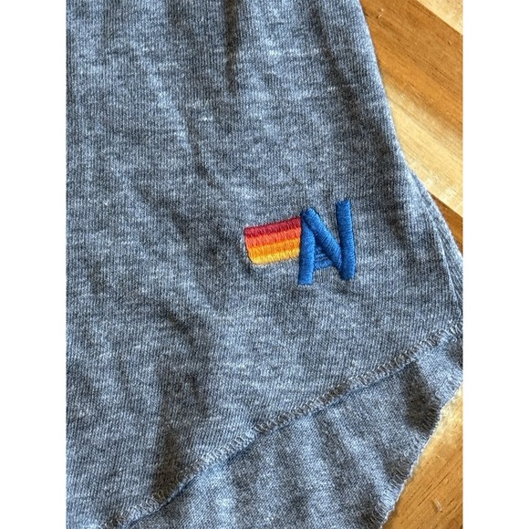 Aviator Nation Shirt Small Raglan Henley 3/4 Sleeve Aspen Made USA Rare - Picture 2 of 7